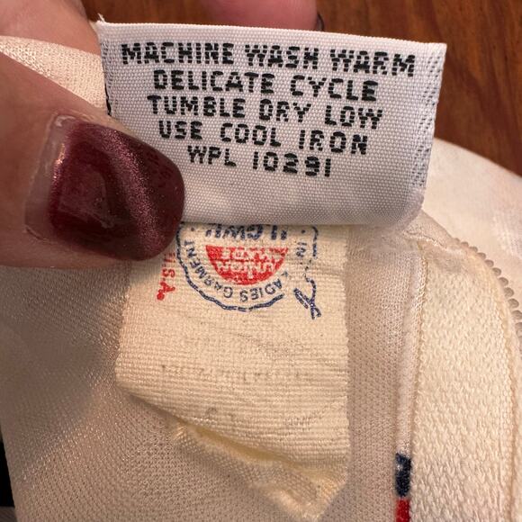 Vintage 1970s Terry Chicago Sleeveless Floral Polka Dot High Neck Blouse Small - Picture 10 of 11